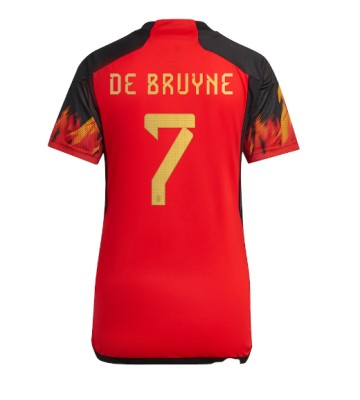 Belgia Kevin De Bruyne #7 Hjemmedrakt Kvinner VM 2022 Kortermet